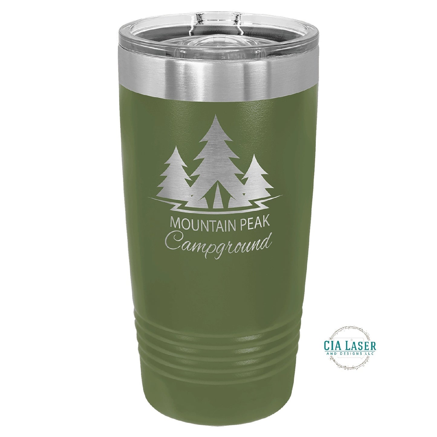 Personalized 20oz Tumbler, ADD YOUR LOGO, Wholesale Tumblers, Laser Engraved Cup, Corporate Gift, Branded, Powder Coated, Bulk Tumblers