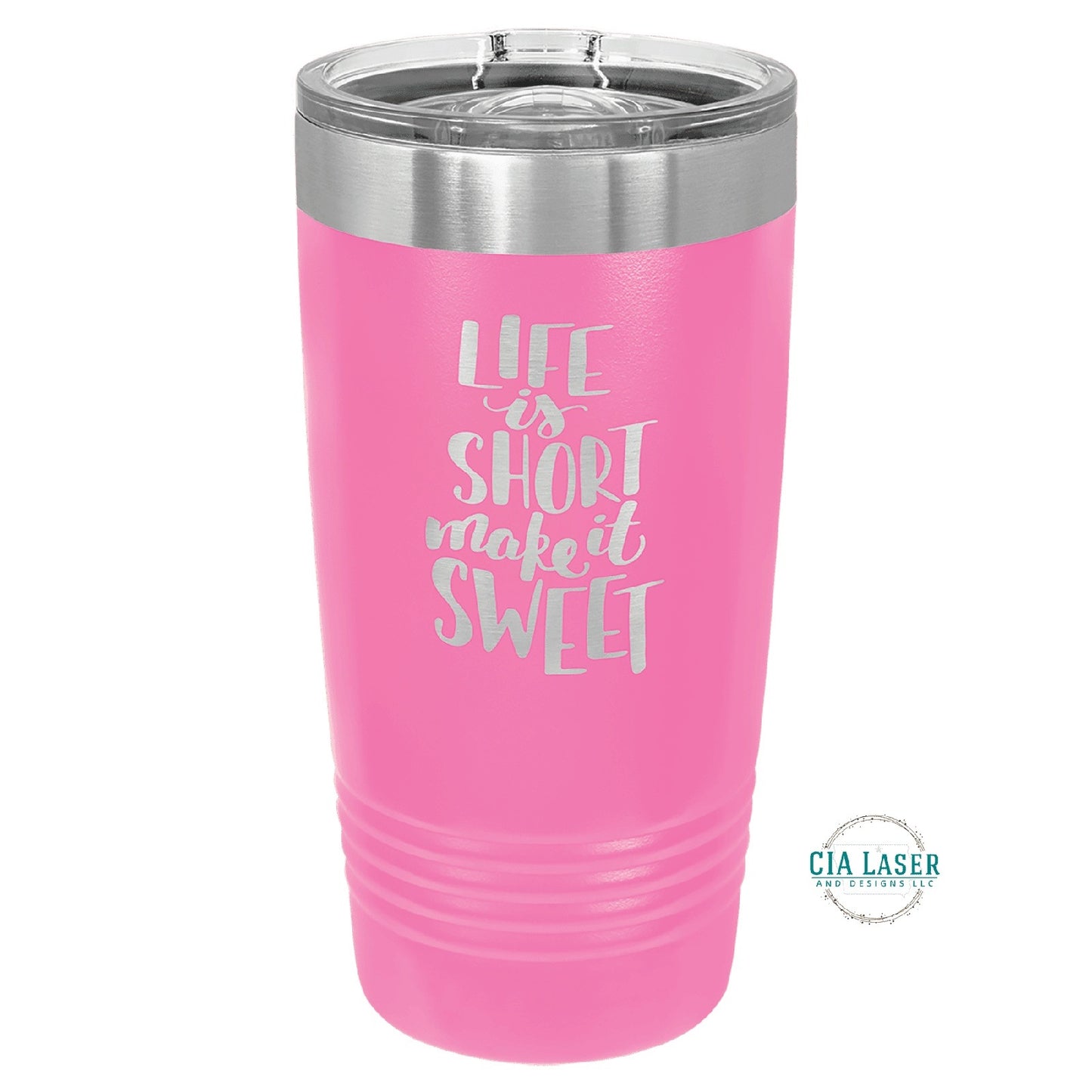 Personalized 20oz Tumbler, ADD YOUR LOGO, Wholesale Tumblers, Laser Engraved Cup, Corporate Gift, Branded, Powder Coated, Bulk Tumblers
