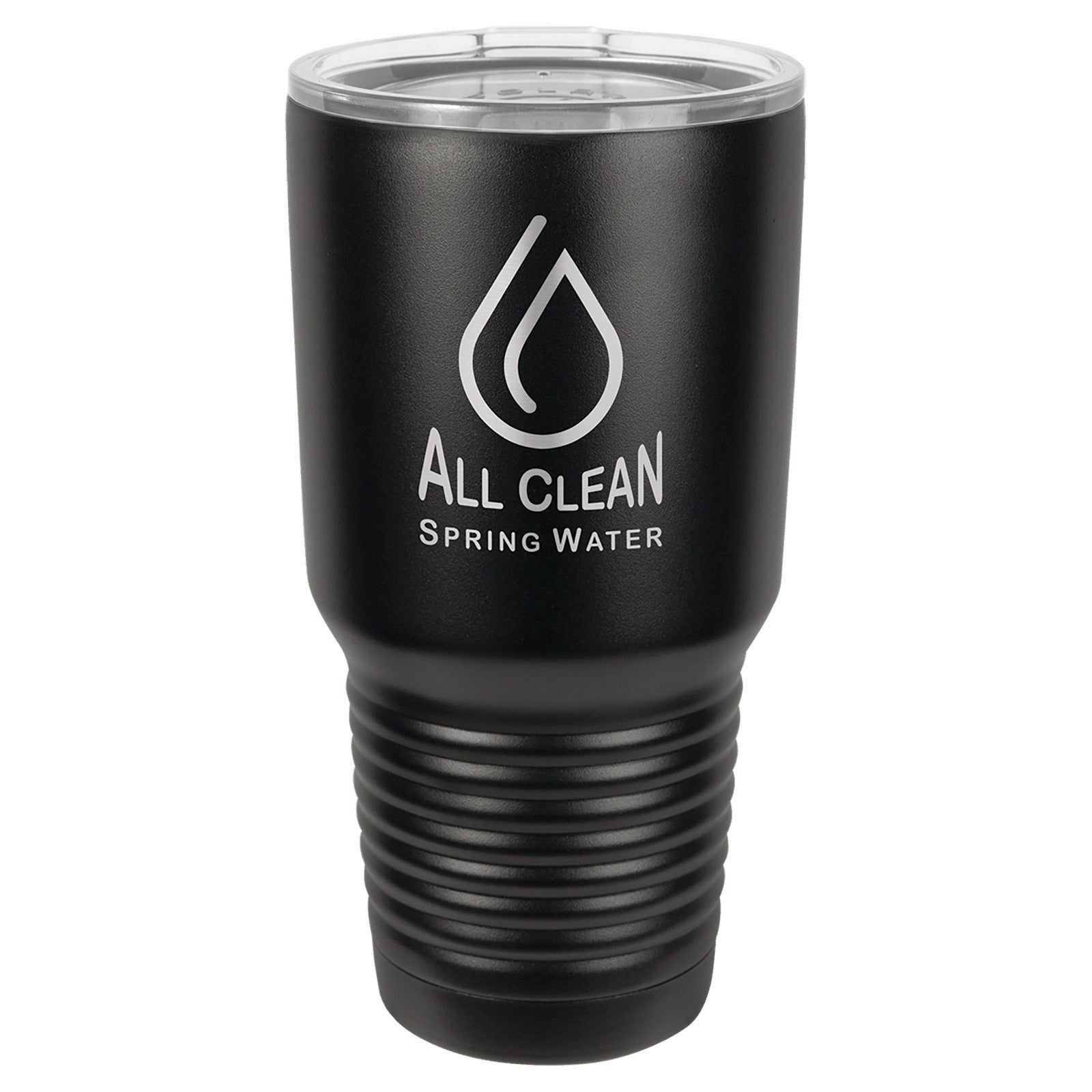 Polar Camel 30 ounce Double Wall, Vacuum Sealed Insulated Tumbler Black / Personalized